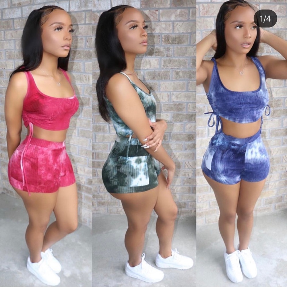 Tie Dye Short Set